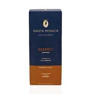 Cápsulas de Café Gourmet Santa Mônica - compatíveis com Nespresso (10 unid)