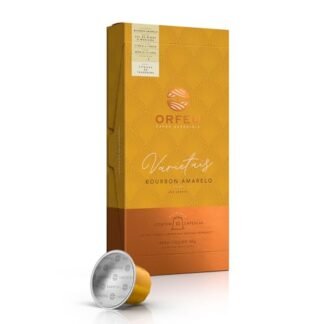 Orfeu Café Bourbon Amarelo, 100% Arabica, Torra Média Clara, Cápsulas Espresso 10 unid. Compatível Nespresso®*