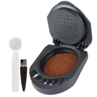 Adaptador Reutilizavel para pó de café, adaptador de café recarregável, conversor porta pó de café, suporte de enchimento de café em pó, compatível com MINI ME, PICCOLO - GENIO S PLUS - INFINISSIMA
