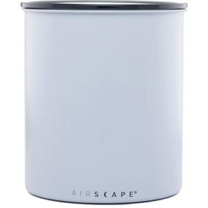 Vasilha de armazenamento de café Airscape recipiente grande de tamanho Kilo com liberação patenteada de CO2, tampa hermética empurra o ar para fora para preservar o frescor dos alimentos