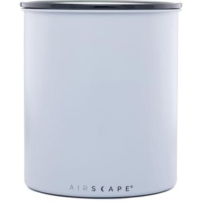 Vasilha de armazenamento de café Airscape recipiente grande de tamanho Kilo com liberação patenteada de CO2, tampa hermética empurra o ar para fora para preservar o frescor dos alimentos