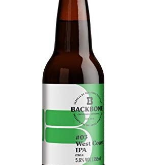 Cerveja West Coast Backbone IPA 355ml