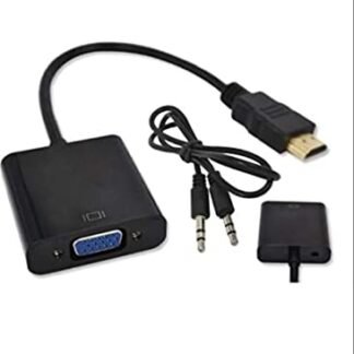 Cabo Adaptador Conversor Hdmi Para VGA Com Saída P2 De Áudio
