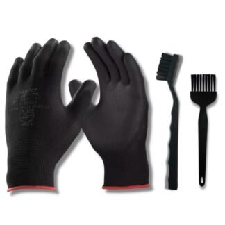 Kit Luva Anti Estatica Pincel Escova P/Placa Pc Eletronico (Equipamentos)