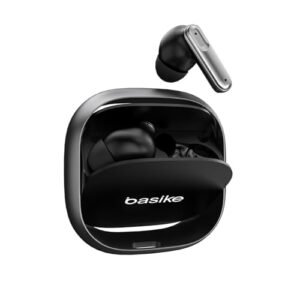 Fone de Ouvido Intra-Auricular Bluetooth 5.4, Som Hi-Fi Estéreo Sem Fio, Chamadas de Voz, Cancelamento de Ruído, Controle Tátil Premium, 3 Tamanhos de Pontas e Bateria de 36h - Preto (Equipamentos)