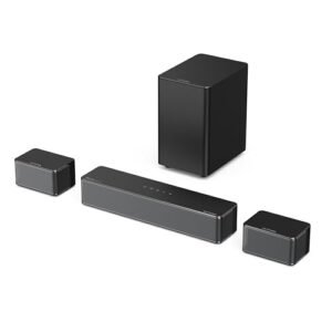 ULTIMEA Barra de som Dolby Atmos 5.1, barras de som surround para TV com subwoofer sem fio, sistema de som surround 3D, alto-falantes de TV com áudio doméstico ajustável surround e baixo, série (Equipamentos)