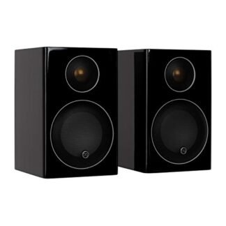 Monitor Audio Radius 90 - Par de caixas acústicas Bookshelf 2-vias 4" 100w 8 ohms Preto Laqueado