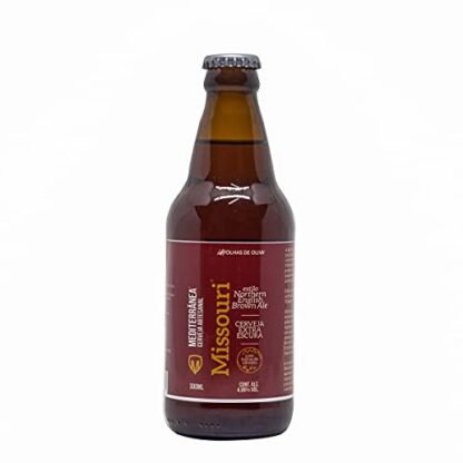 Cerveja Artesanal Mediterrânea Missouri® Estilo Northern English Brown Ale- 300ml