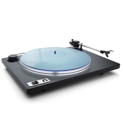 SpinTunes Tapete Acrílico Para Toca-Discos, 2,7 Mm De Espessura, Azul Iluminado (Equipamentos)