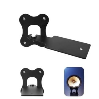 Suporte de parede de metal Soundbar Suporte ajustável para sistema de alto-falantes KEF LSX II HiFi (Equipamentos)