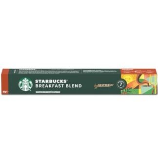 Starbucks Breakfast Blend - Cápsula compatível Nespresso, 1 caixa com 10 cápsulas