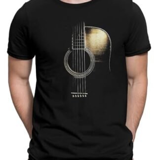 Camiseta Violão Clássico Camisa De Banda Rock Unissex (Camisetas)