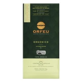 ORFEU Cápsulas De Café Orgânico Orfeu Compatível Com Nespresso Contém 10 Cápsulas