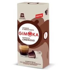 Gimoka Cápsula De Café Cremoso Compatível Com Nespresso Contém 10 Cápsulas