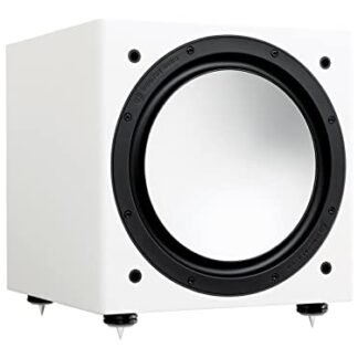 Monitor Audio Silver W12 (6G) - Subwoofer ativo de 12" com 500w Branco Laqueado