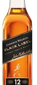 JOHNNIE WALKER Whisky Black Label 12 anos, 50ml