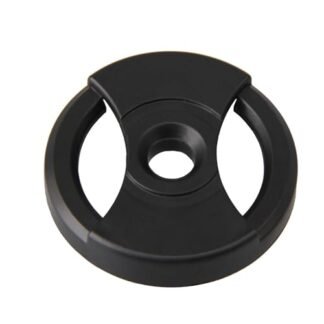 Lovermusic Adaptador de Disco de Vinil Plástico ABS Preto 18 cm 45 RPM para Toca-Discos (Equipamentos)
