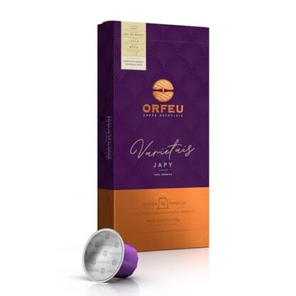 Cápsulas de Café Japy Orfeu, Compatíveis com Nespresso, Contem 10 cápsulas