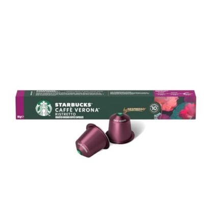 Café em Cápsula Starbucks® Caffè Verona by Nespresso® - 10 cápsulas