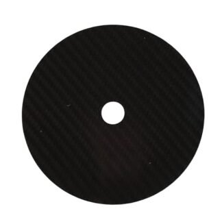 Tapete de CD de fibra de carbono, estabilizador de disco de 0,2 mm, fibra de carbono, tapete de afinação, feito de fibra de carbono, estabilizador de disco para vários leitores de CD (preto)