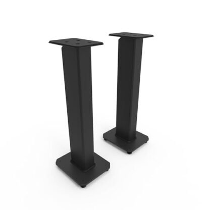 Kanto SX30 Suportes universais preenchíveis para alto-falantes de estante | 76 cm de altura | Pés de isolamento ajustáveis | Canal de cabo dedicado | Sacos de enchimento e nível incluídos | Par | (Equipamentos)