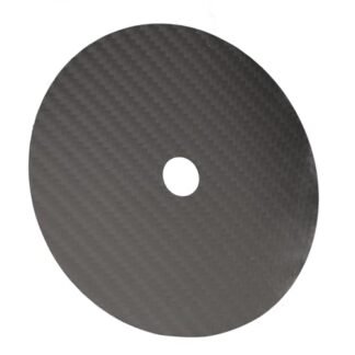 Tapete de CD de fibra de carbono, baixa taxa de distorção, qualidade de som de plenitude, melhoria de som de absorção de vibração com escopo aplicável para leitor de CD (preto) (Equipamentos)