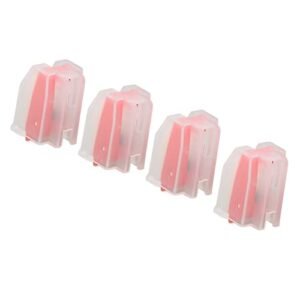 Agulha para toca-discos, 4 peças de agulhas para toca-discos Stylus com capa de plástico para fonógrafo de toca-discos (haste de alumínio) (Equipamentos)