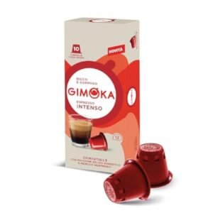Gimoka Cápsulas De Café Intenso Compatível Com Nespresso Contém 10 Cápsulas