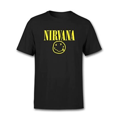 Feth, Camiseta Nirvana - Grunge - Rock Tamanho:M Tradicional (Camisetas)