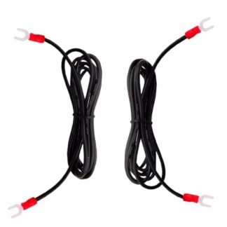 KOOKFJLLZ Pacote com 2 fios de silicone macio para toca-discos Technics SL-1200/1210/1500/1700/1800 MK2/MK5, elimina zumbido e zumbido, fio terra para toca-discos de DJ (Equipamentos)