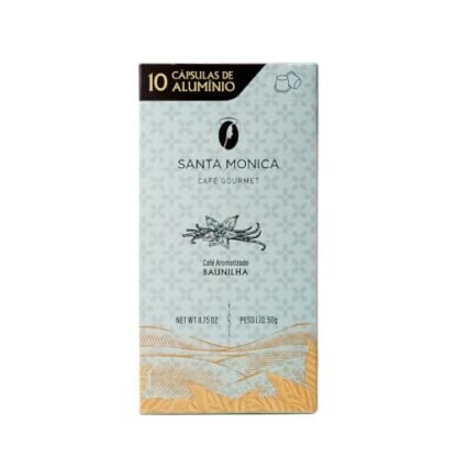 Cápsula de Café Santa Mônica Baunilha - compatíveis com Nespresso (10 unid)
