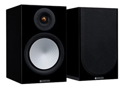 Monitor Audio Silver 100 7G Par Caixas Acústica 120w (Preto Laqueado) (Equipamentos)