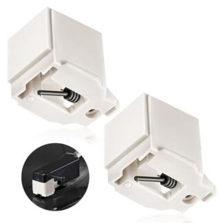 Dreyoo Pacote com 2 agulhas de reposição para toca-discos ATN3600L, caneta giratória compatível com Audio-Technica ATPL30/ATPL50/ATLP60/ATLP60USB/ATLP2D/ATLP2DUSB (Equipamentos)