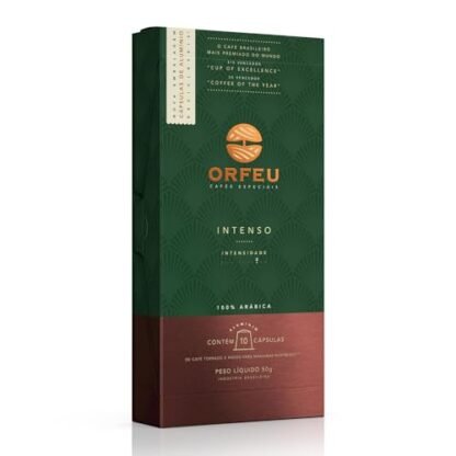 ORFEU Cápsulas De Café Intenso Orfeu Compatível Com Nespresso Contém 10 Cápsulas