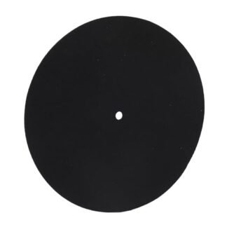 Tapete de lã para Toca-discos, Tapete de lã para Prato de Discos, Leve, Flexível, Evita Deslizamentos, Reduz Solavancos de Gravação, Melhora a Qualidade do Som para Toca-discos (Equipamentos)