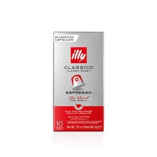 Illy Café Illy Torrado Clássico Em Cápsulas Compatíveis Com Nespresso® - 100% Arábica - 1 Pacote De 10 Cápsulas