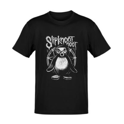Camiseta Banda Slipknot Slipknoot Noot Rock Punk Presente (P, Camiseta Preta) (Camisetas)