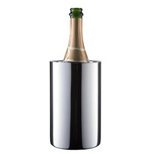 Enoluxe Wine Chiller - Balde de champanhe elegante, balde térmico para garrafa térmica para manter o vinho e o champanhe refrigerados sem gelo, cabe em qualquer garrafa única de 750 ml
