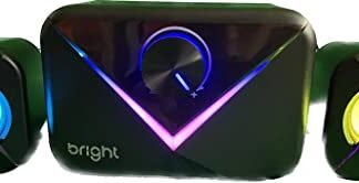 Caixa De Som P/Computador Speaker Mult Rgb Usb 5V-50W Pt 110736 (Equipamentos)