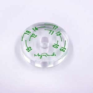 MayRecords Adaptador de disco de 45 RPM, adaptador de vinil acrílico de 17 cm para toca-discos de vinil e acessórios de toca-discos técnicos (Equipamentos)