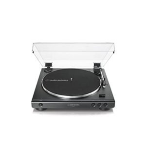 Audio-Technica LP60XBK Giradiscos automático estéreo de tração por correia preta (Equipamentos)