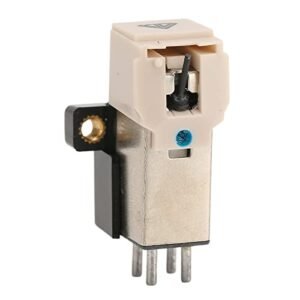 Substituição de Agulhas de Toca-discos, Cartucho Magnético Móvel MM Stylus Agulha de Substituição de Mesa Giratória Profissional para Toca-discos de Vinil LP Fonógrafo LP Vitrola (Equipamentos)