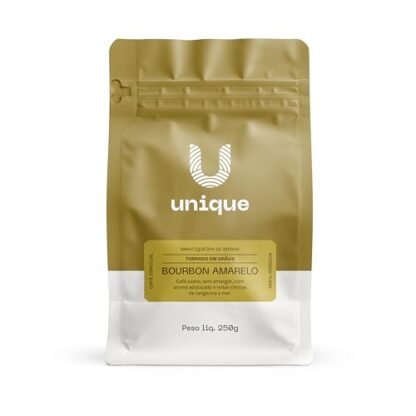 Café Especial Bourbon Amarelo 250g - Grãos - Suave e Cítrico
