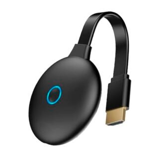 Genérico Transmissor de Vídeo HDMI Sem Fio Full HD Espelhamento de Tela e Jogos - Preto