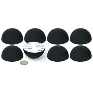 Almofadas de isolamento de alto-falante – Pacote com 8 pés de silicone platina de 6,3 cm – adesivos, suportes antiderrapantes antivibração para toca-discos, subwoofers, amplificadores, toca-discos (Equipamentos)