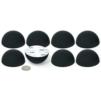 Almofadas de isolamento de alto-falante – Pacote com 8 pés de silicone platina de 6,3 cm – adesivos, suportes antiderrapantes antivibração para toca-discos, subwoofers, amplificadores, toca-discos (Equipamentos)