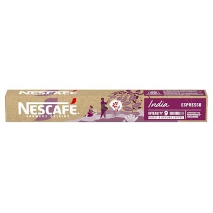 Café em Cápsula Compatível com Nespresso Nescafé Farmers Origins Índia 10 Cápsulas