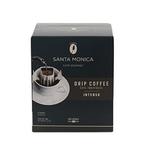 Café Santa Mônica Drip Coffee Intenso 10 sachês