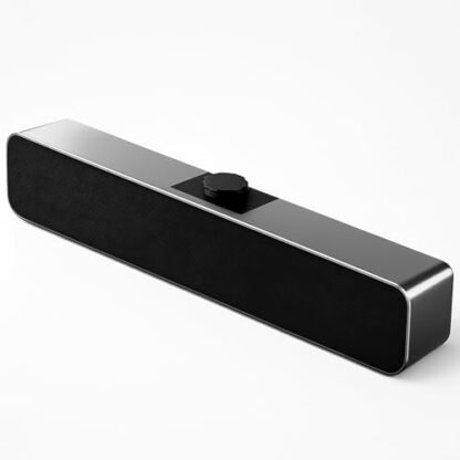 Caixa de Som - Soundbar Estéreo USB para PC Computador TV - Som Potente com Efeito Estéreo e Modo Auxiliar (Equipamentos)
