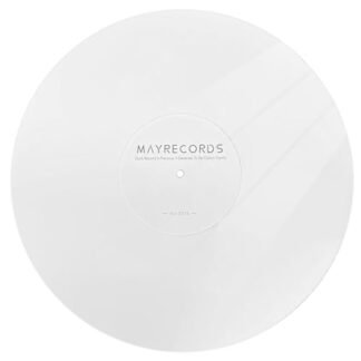 sdroceRyaM Tapete de prato de acrílico para toca-discos, 30,5 cm, antiestático, reduz vibrações e melhora a clareza do som (branco) (Equipamentos)